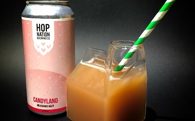 The winner of our craft beer review competition Hop Nation Candyland Milkshake Hazy