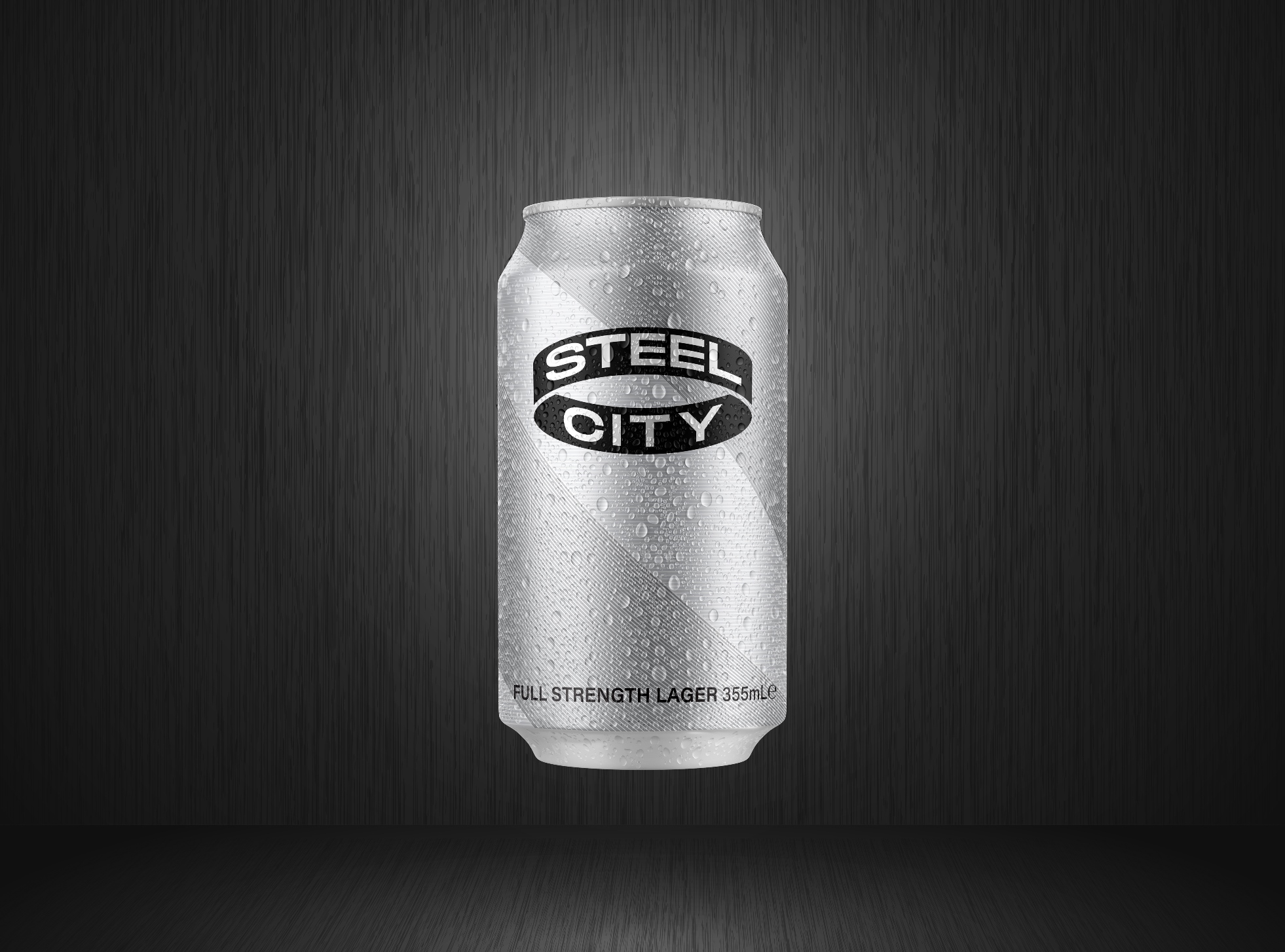 SteelCityFullStrengthLager355mLFront Beer & Brewer