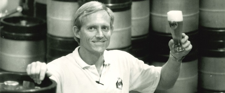 Celebrating Chuck Hahn’s 50 years in brewing Chuck in 1988