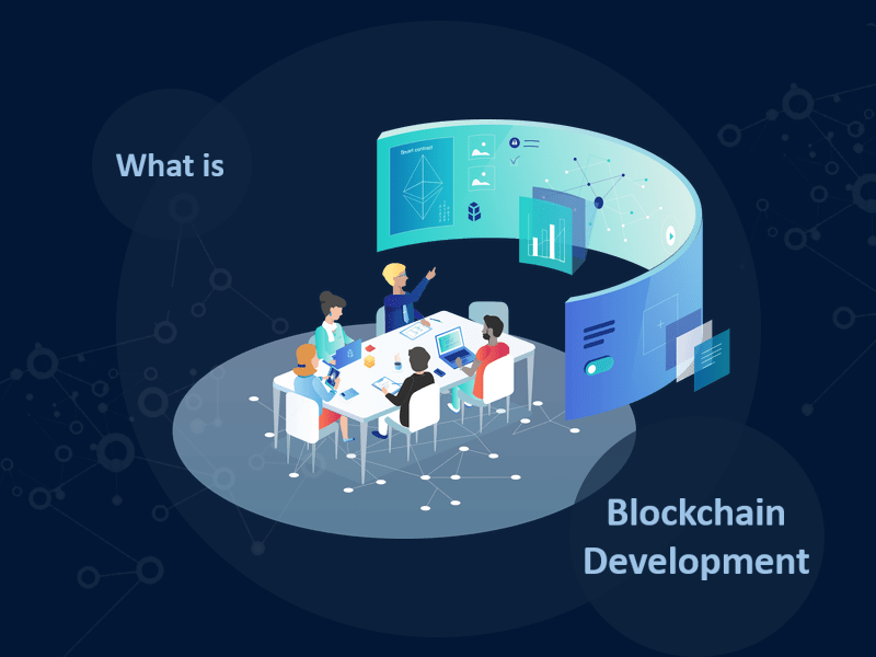 What is blockchain development