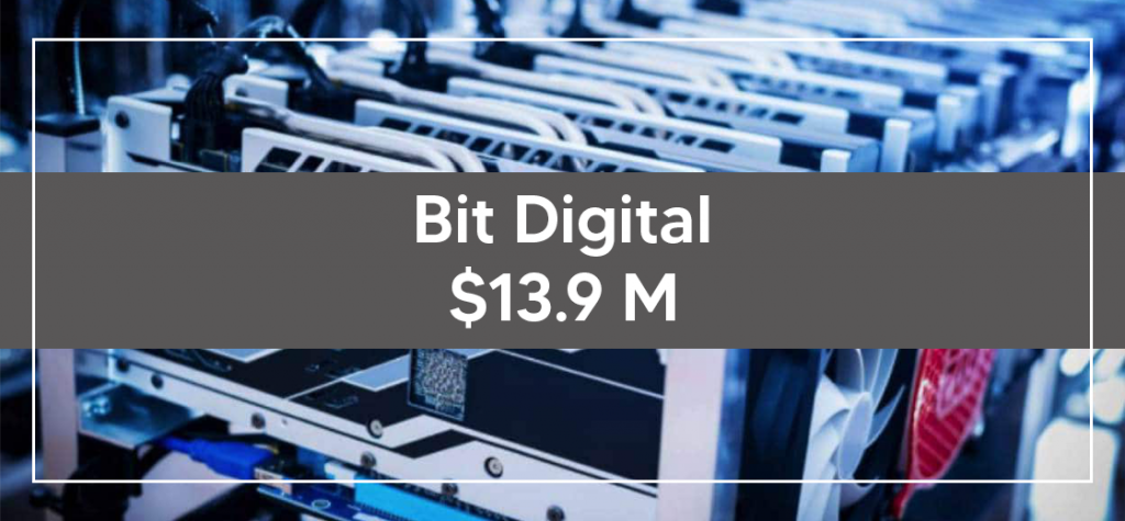 Bit Digital Announces to Issue $13.9M in Shares For MIning Hardware