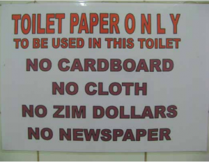 Zimbave hyperinflation