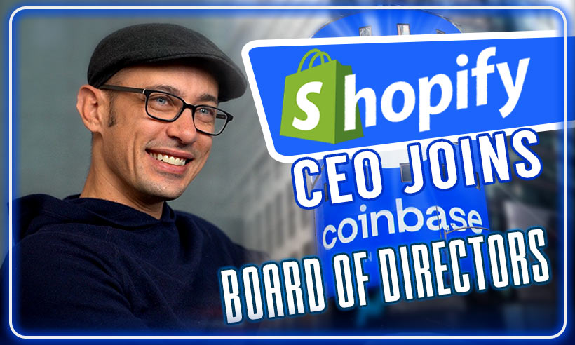 Coinbase Adds Shopify CEO Tobi Lütke to Board of Directors