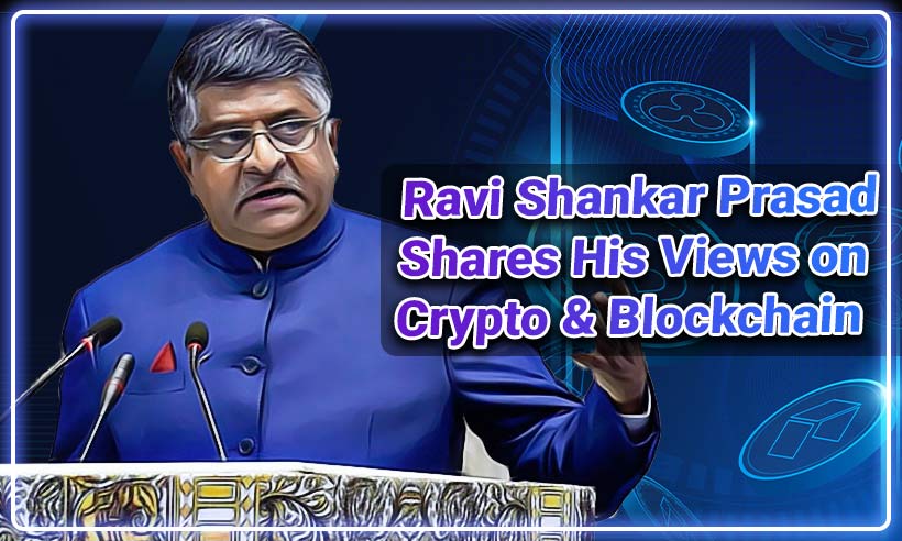 Pc Ravi Shekar Ex IT-Minister Ravi Shankar Prasad Offers Insight on Crypto