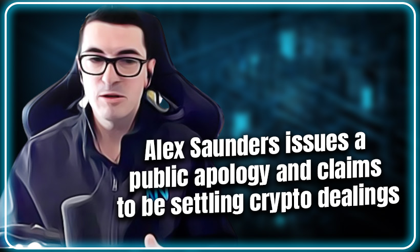 Alex Saunders Issues A Public Apology And Claims To Be Settling Crypto ...