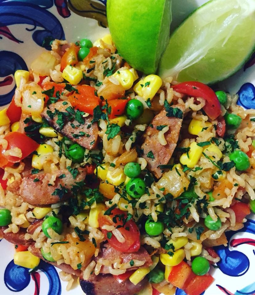 Spanish Chorizo Recipe Spanish Rice with Chorizo The Healthy Mummy