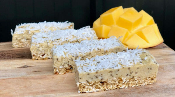 No-Bake Mango And Coconut Super Slice No-Bake Mango And Coconut Super Slice