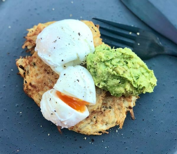Crispy Potato Hash with Smashed Avo Recipe Crispy Potato Hash with Smashed Avo Recipe