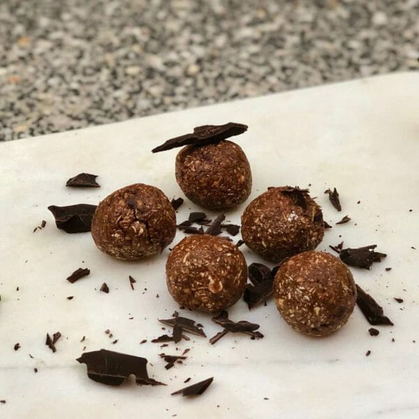 Caramel Chocolate Chunk Protein balls Caramel Chocolate Chunk Protein balls