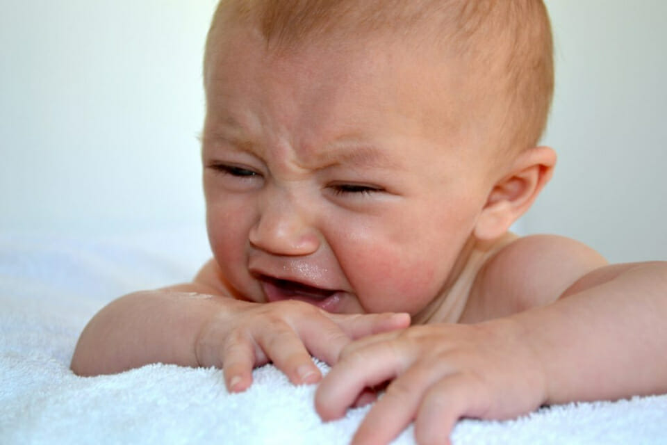 Scientist claims babies cry at night to stop parents from conceiving another baby