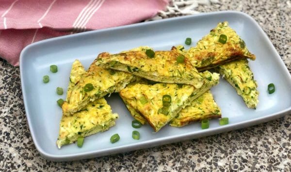 Zucchini & Haloumi-Frittata Zucchini & Haloumi-Frittata