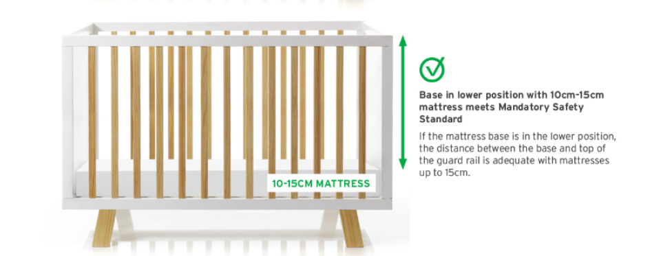 PRODUCT RECALL: Adairs cots recalled following fears a child could fall out and cause injury