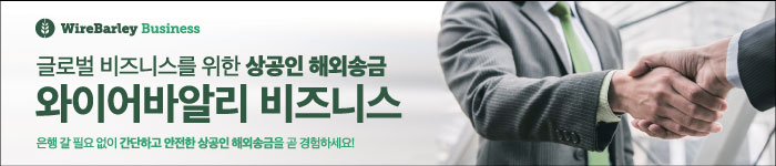 와이어바알리 비즈니스 상공인 해외송금