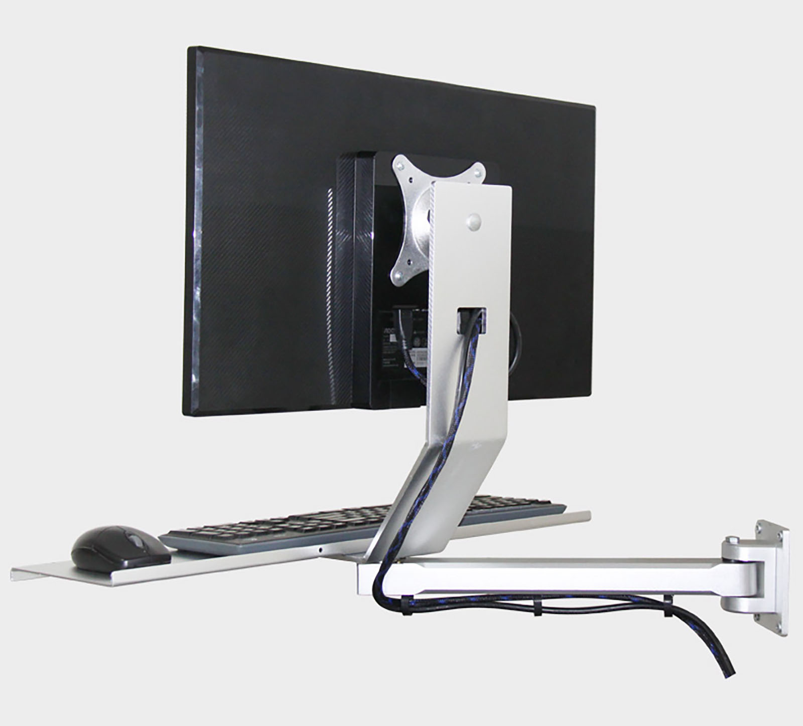 Wall-mounted Universal LCD Monitor Standing Workbench Bracket Rack ...