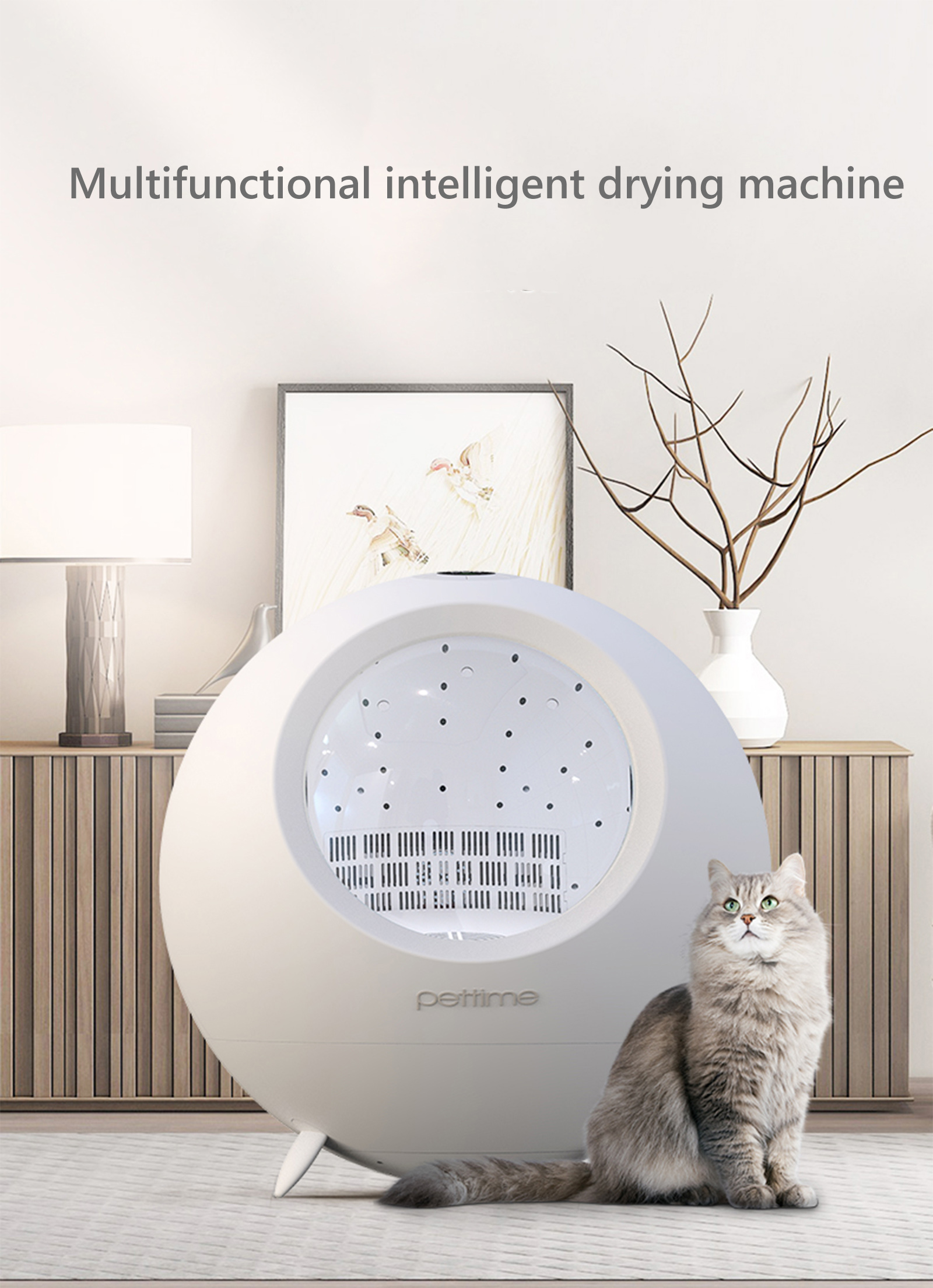 APP Control Pet Drying Box Drying Cat Multifunction Bath Smart Bath