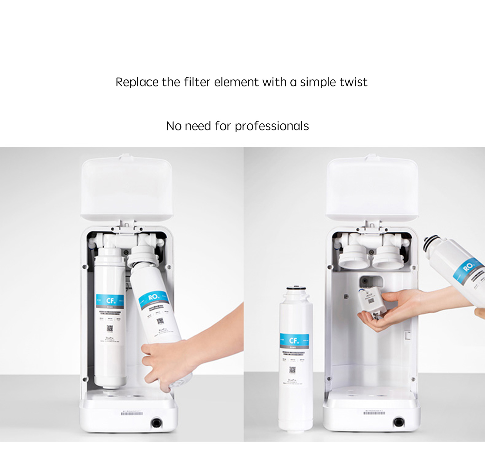 BluePro B04R50 Reverse osmosis water purifier Smart Instant Hot Water ottostore