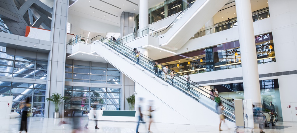 shopping centres