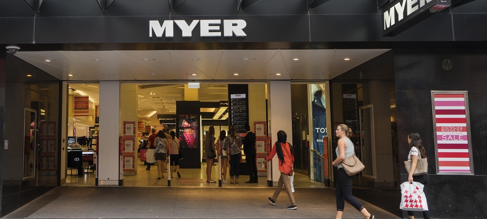 Myer, Bourke Street Mall, Melbourne