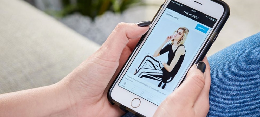 The Iconic mobile shopping app