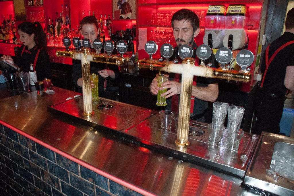 12 cocktails on tap at Melbourne bar The Shout
