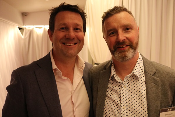 Asahi's Scott Hadley and John Kelly