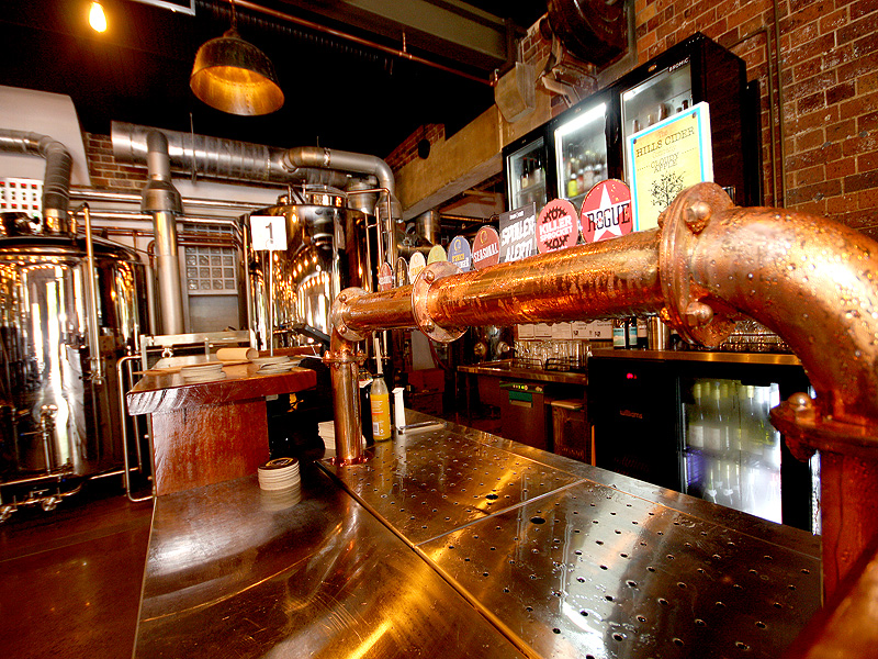 The appeal of a brewpub The Shout