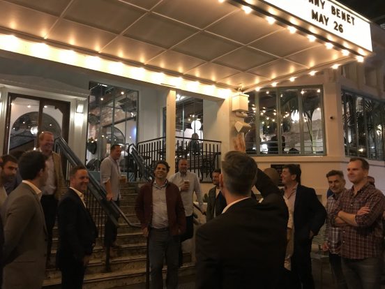 CBRE Behind The Curtain tour at Hotel Esplanade