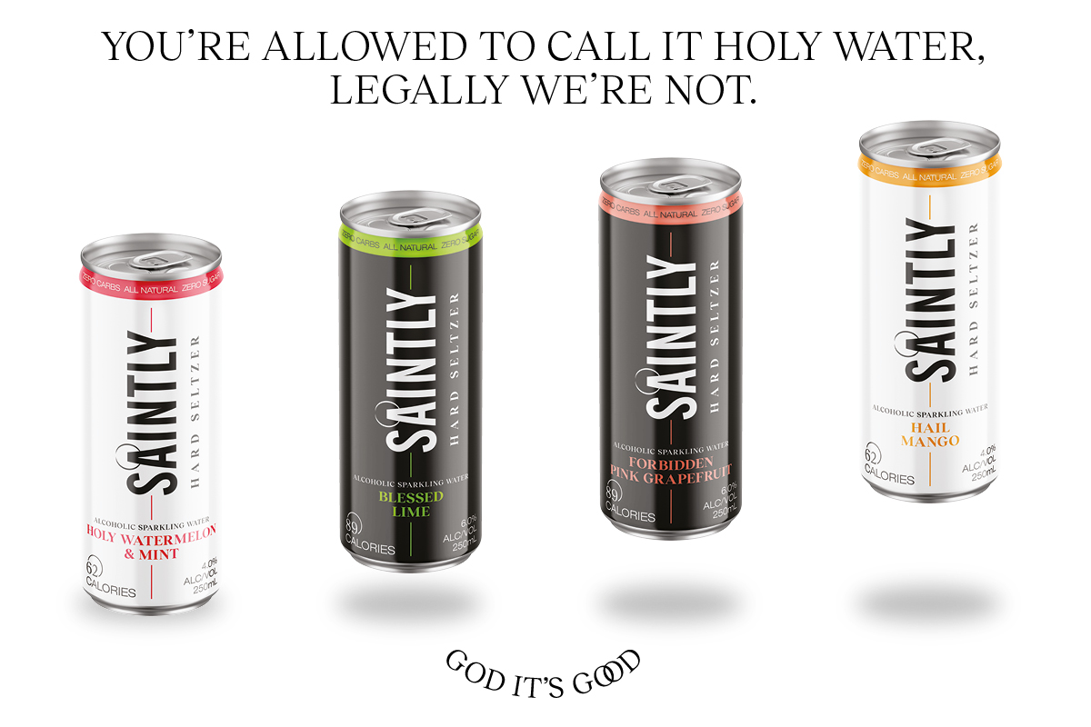 Saintly Hard Seltzer. God It’s Good. LaptrinhX / News