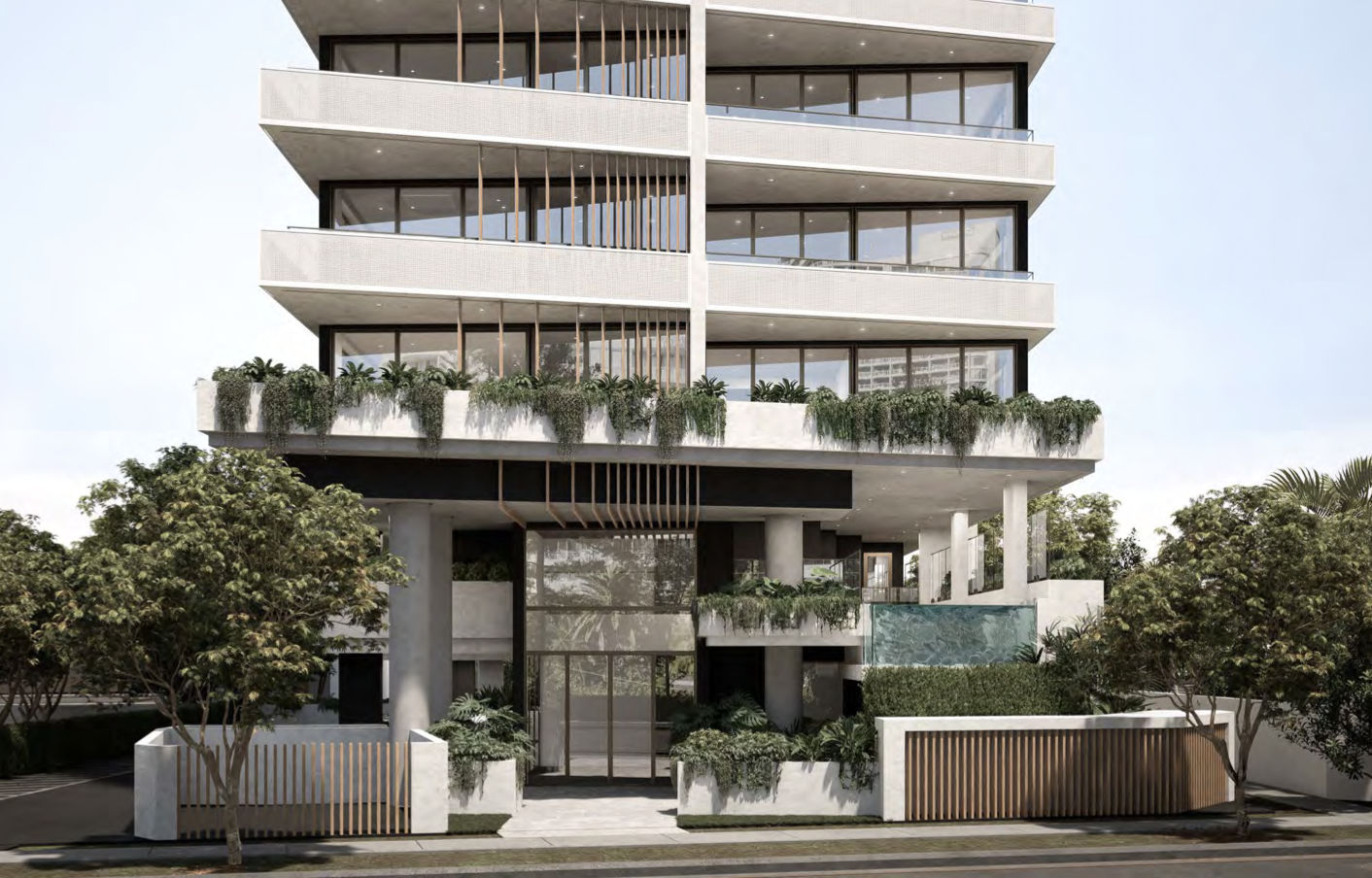 Gallery Group drop size and scale of Chalk, Surfers Paradise apartments - Vimarsana News
