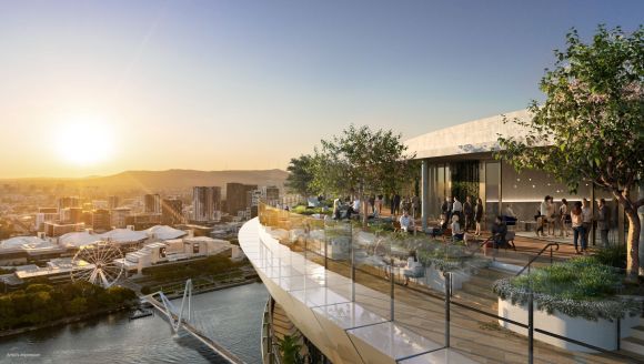 Queens Wharf Residences. Image supplied. Brisbane apartment of the week: Queens Wharf Residences, Brisbane CBD
