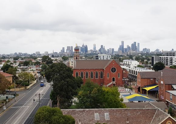 The view from the top. Urban goes onsite with Lucent at Lt. Miller & Nightingale