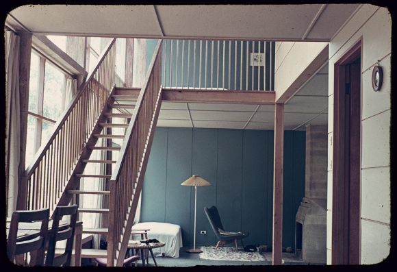 Peter Wille, photographer | John Hipwell, architect | Hipwell House, Warrandyte | Completed 1953, reproduction of colour slide, H91.244/3095 Melbourne's mid-century architecture on display in new State Library Victoria photography exhibition