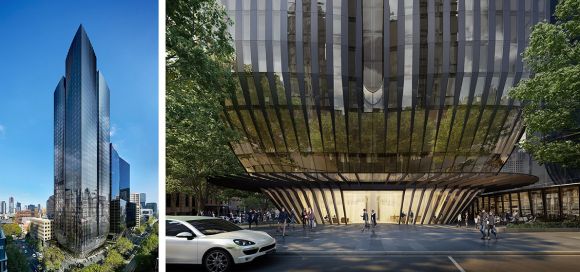 Fragrance Group's 555 Collins Street is set for a start with demolition not far off. Images: Bates Smart Melbourne's Collins Street continues to soar as construction heats up
