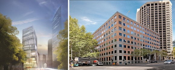Charter Hall's concept for 55 King Street. Render: Charter Hall Tower Wars Episode V: The Office Strikes Back