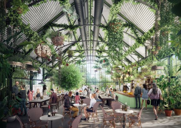 Acre restaurant at Burwood Brickworks. Credit: Frasers Property