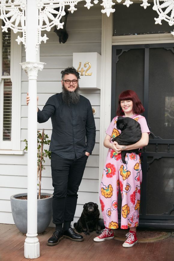 Lee Johnston and Fenella McGowan. Photo: Tom Ross. Rent with an option to buy: The housing model helping first home buyers into the property market