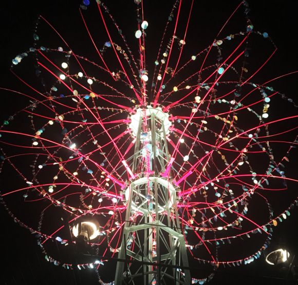 Nebulous by Alex Sanson Melbourne’s White Night 2017