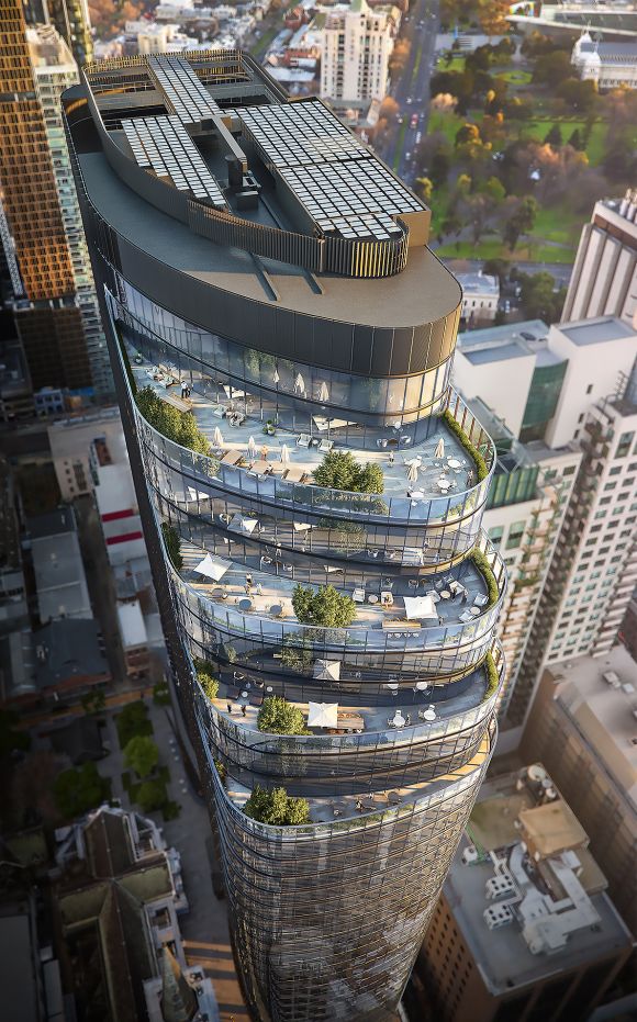 130 Lonsdale Street is currently under construction. Image: Charter Hall Charter Hall secures another tenant at its Wesley Place precinct