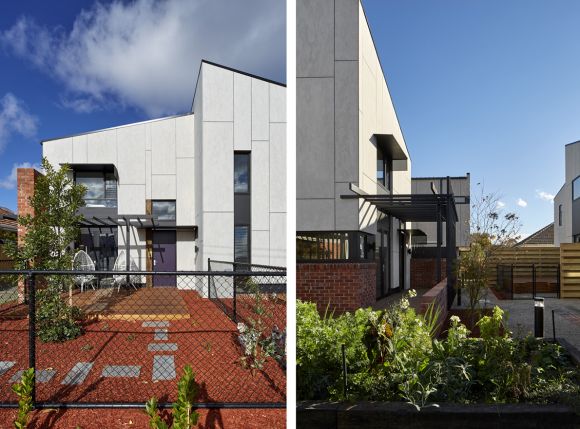 Clyde Mews employs recycled materials where possible. Images: Supplied Six Degrees and Excelon combine for Clyde Mews