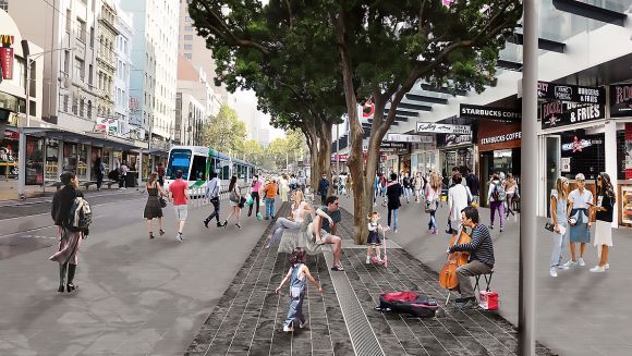 Work is set to commence on Elizabeth Street South in the coming months. Image: City of Melbourne Melbourne's Headline Acts for 2019