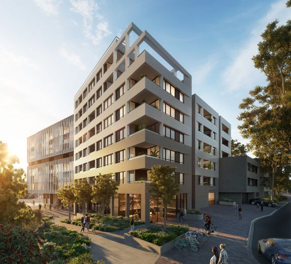The Residences at Glenarm Square. Image: DealCorp Glenarm Square to transform Gardiner Station into a thriving community space