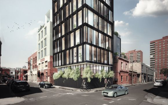 The initial proposal for Argyle & Spring. Image courtesy Room 11 Is Fitzroy losing its built form character to apartment development?