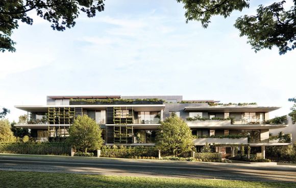 The Springfield, Toorak has been designed to sit amongst nature. Image: K2LD Architects as developers - K2LD discuss The Springfield
