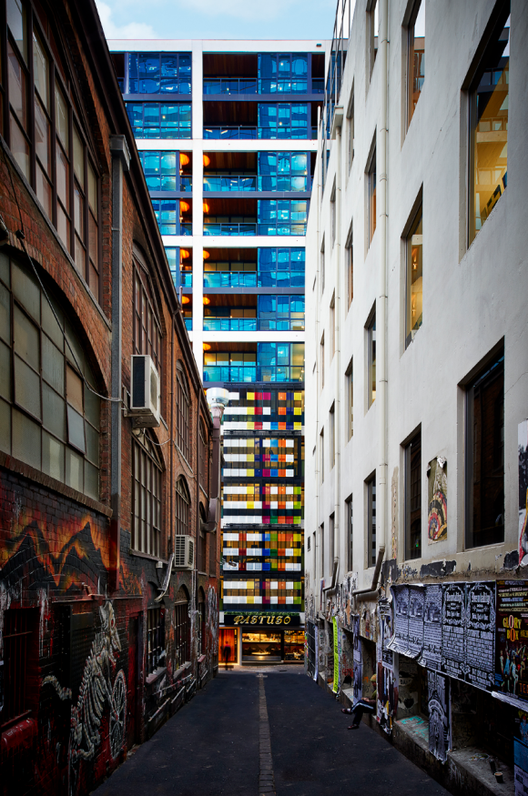 ACDC Lane aspect In focus: 108 Flinders Street, Melbourne