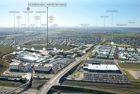 Williams Landing overview. Image: CBRE Williams Landing pushes on with additional commercial developments