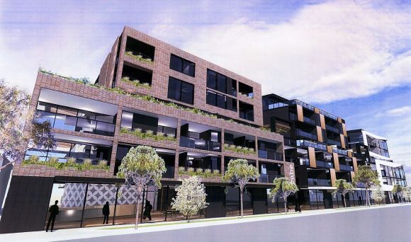 Keilor Road perspective. Image courtesy ClarkeHopkinsClarke Essendon's model example set for another addition