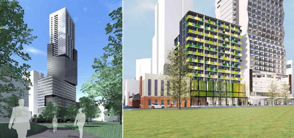 Previous site proposals as sourced from planning material The third coming > 360 William Street, Melbourne