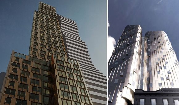 42 La Trobe Street and 1 Flemington Road. Images: Hayball Atira hits Melbourne as further student accommodation projects line up