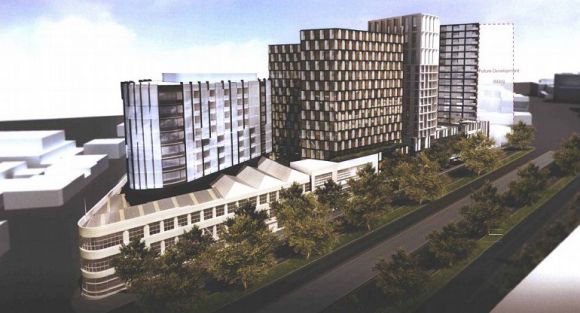 The revised 611-681 Elizabeth Street. Planning image: SJB Architects Atira hits Melbourne as further student accommodation projects line up