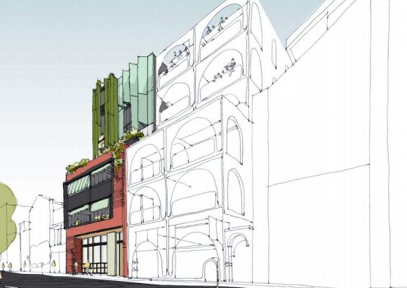 Six Degrees' Saxon Street perspective of the development Brunswick's progressive apartment design dynamic gains another devotee